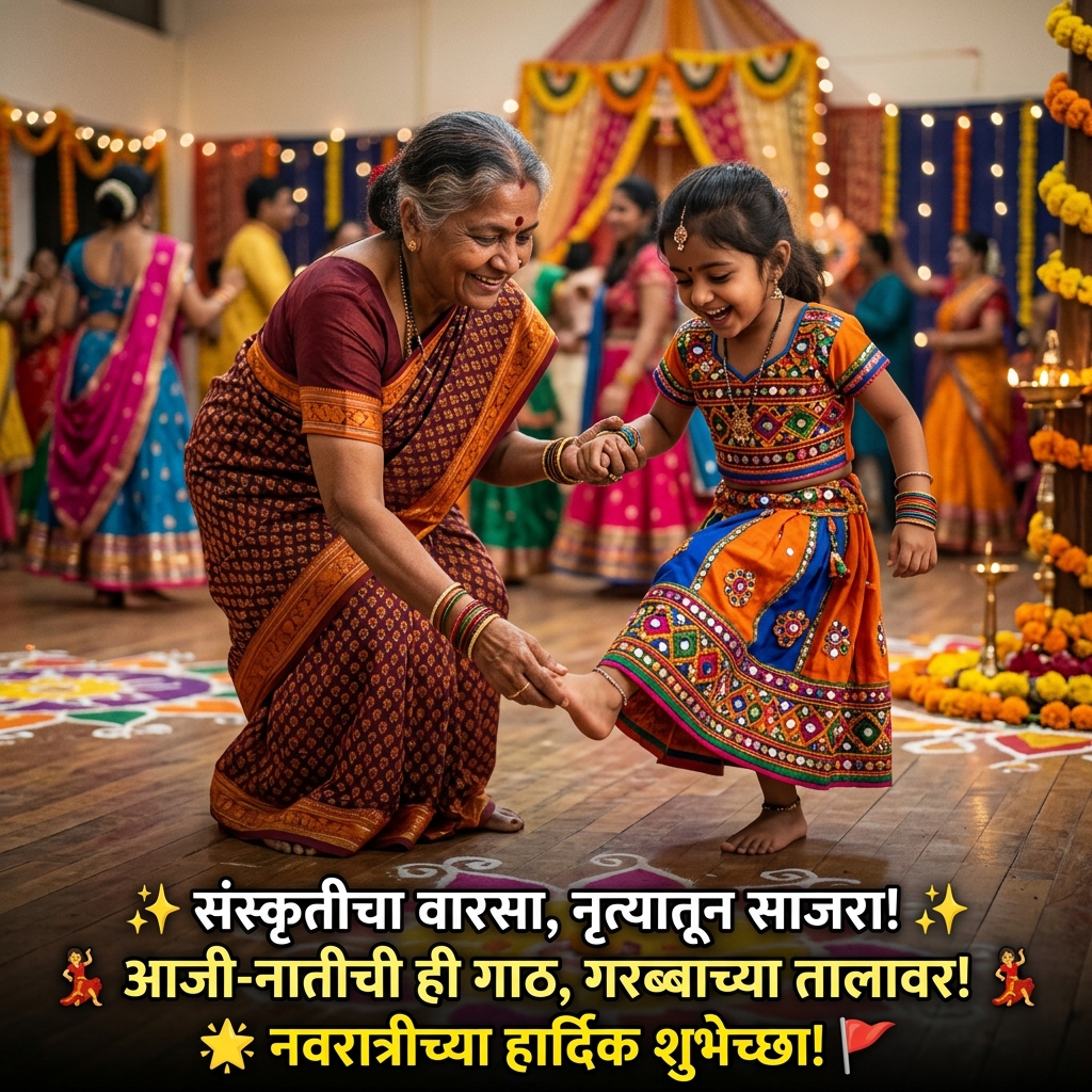 Navratri Quotes in Marathi