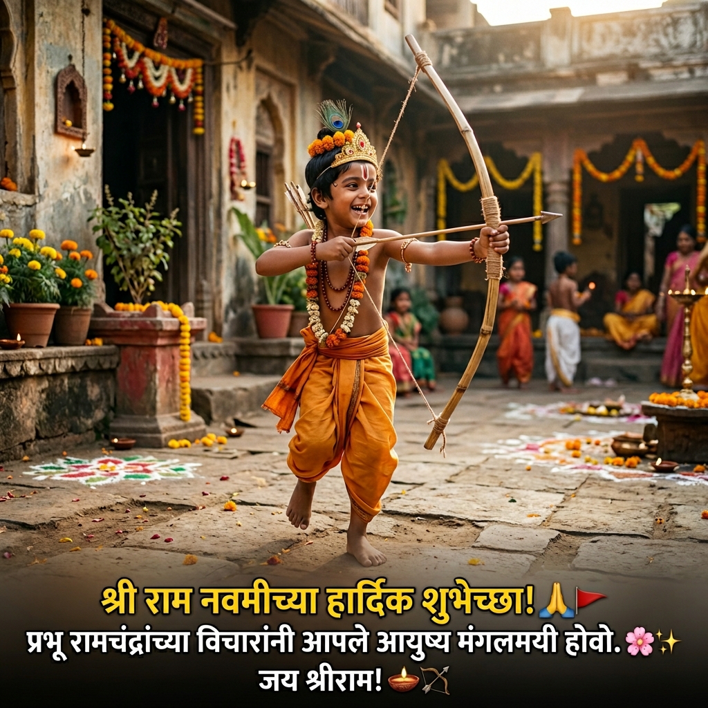 Ram Navami Quotes in Marathi