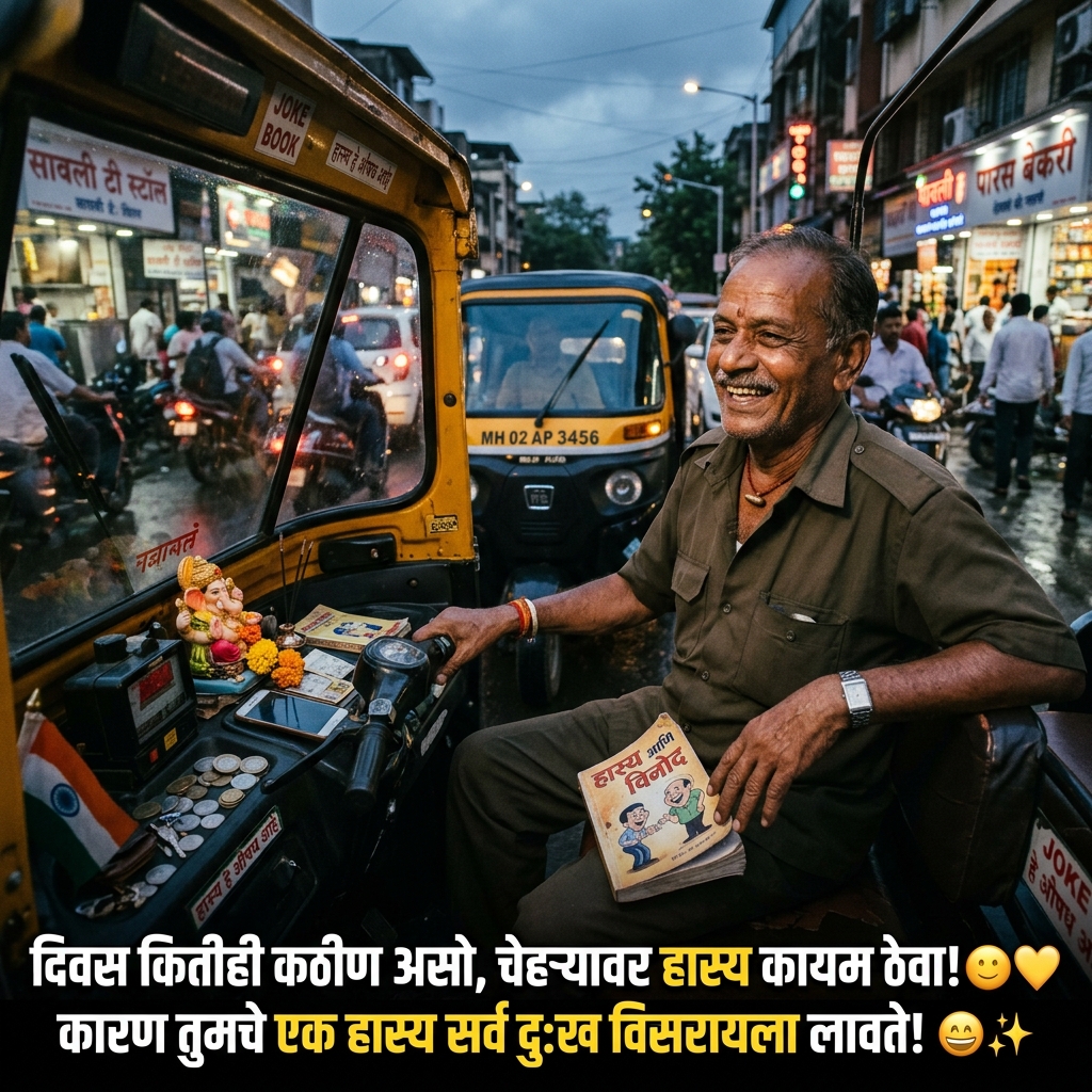 Smile Quotes in Marathi
