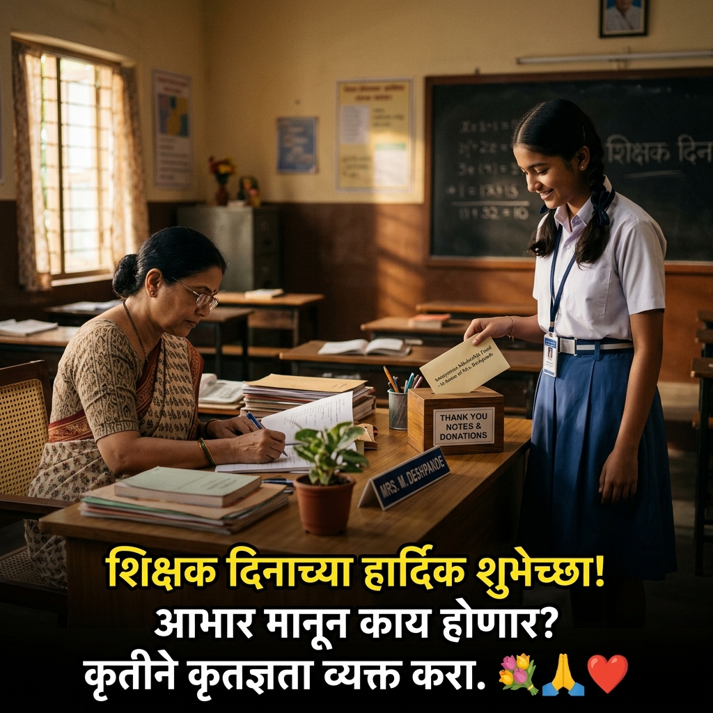 Teachers Day Quotes in Marathi
