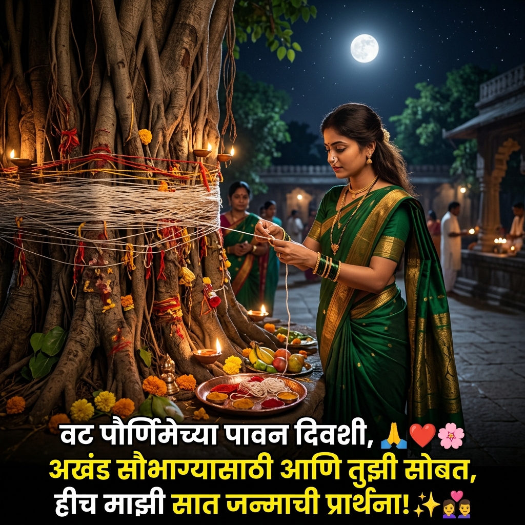Vat Purnima Quotes in Marathi