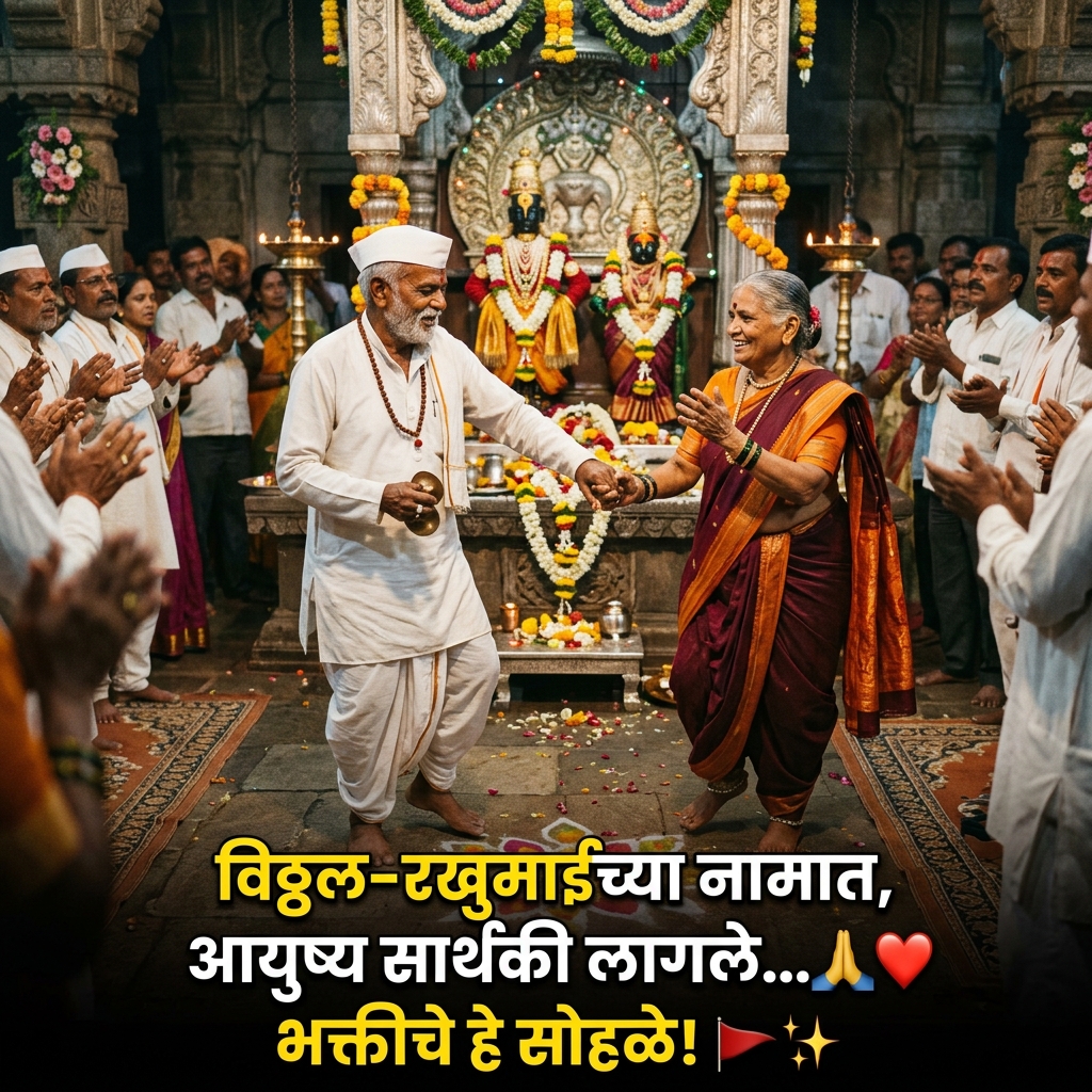 Vitthal Rukmini Quotes in Marathi