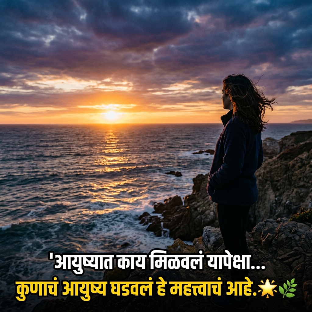 Meaningful Life Quotes in Marathi