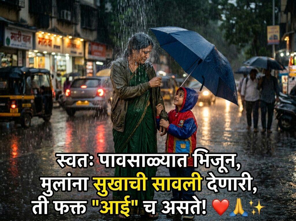 Mom Quotes in Marathi