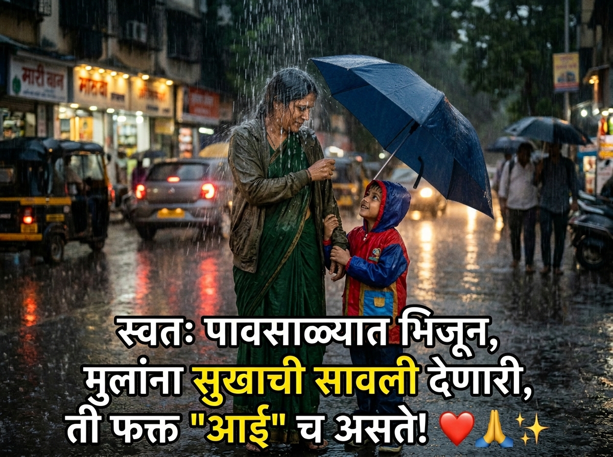 Mom Quotes in Marathi