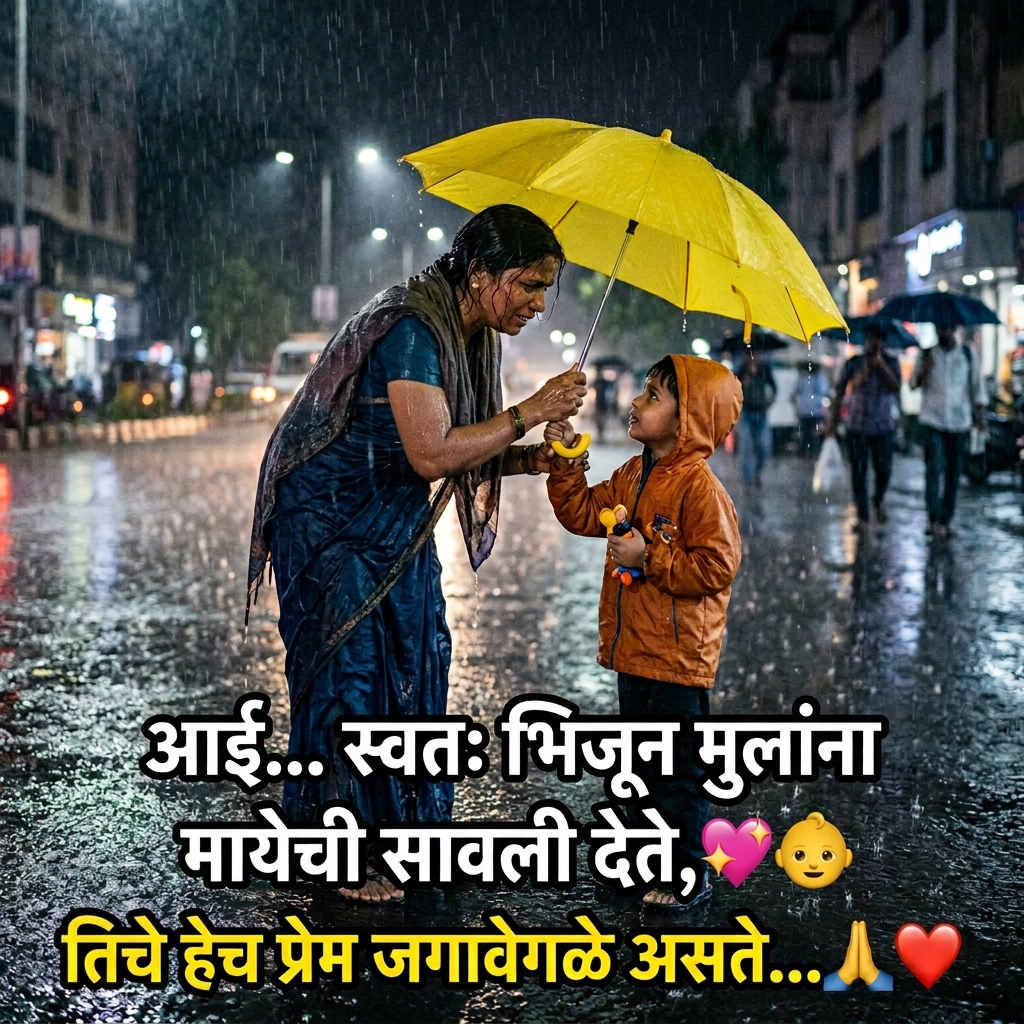 Mom Quotes in Marathi
