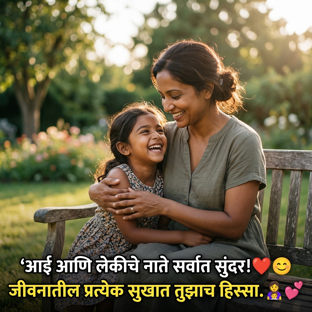 Mother Daughter Quotes in Marathi