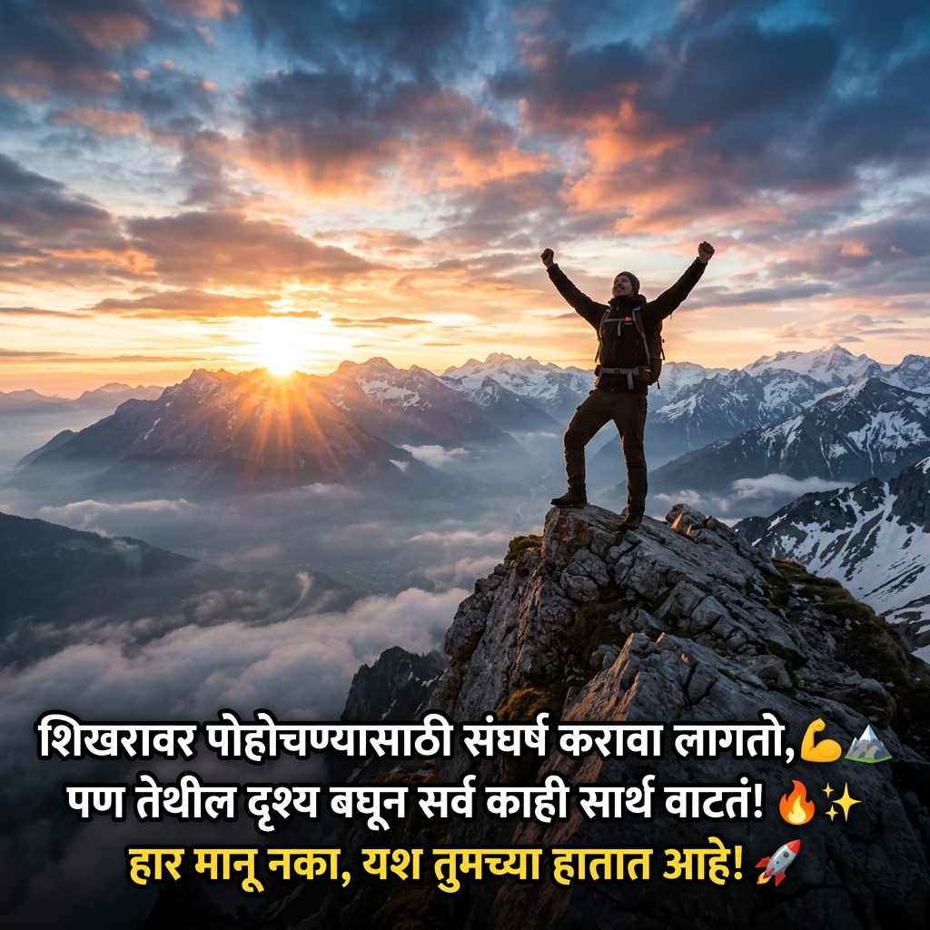 Motivational Quotes in Marathi