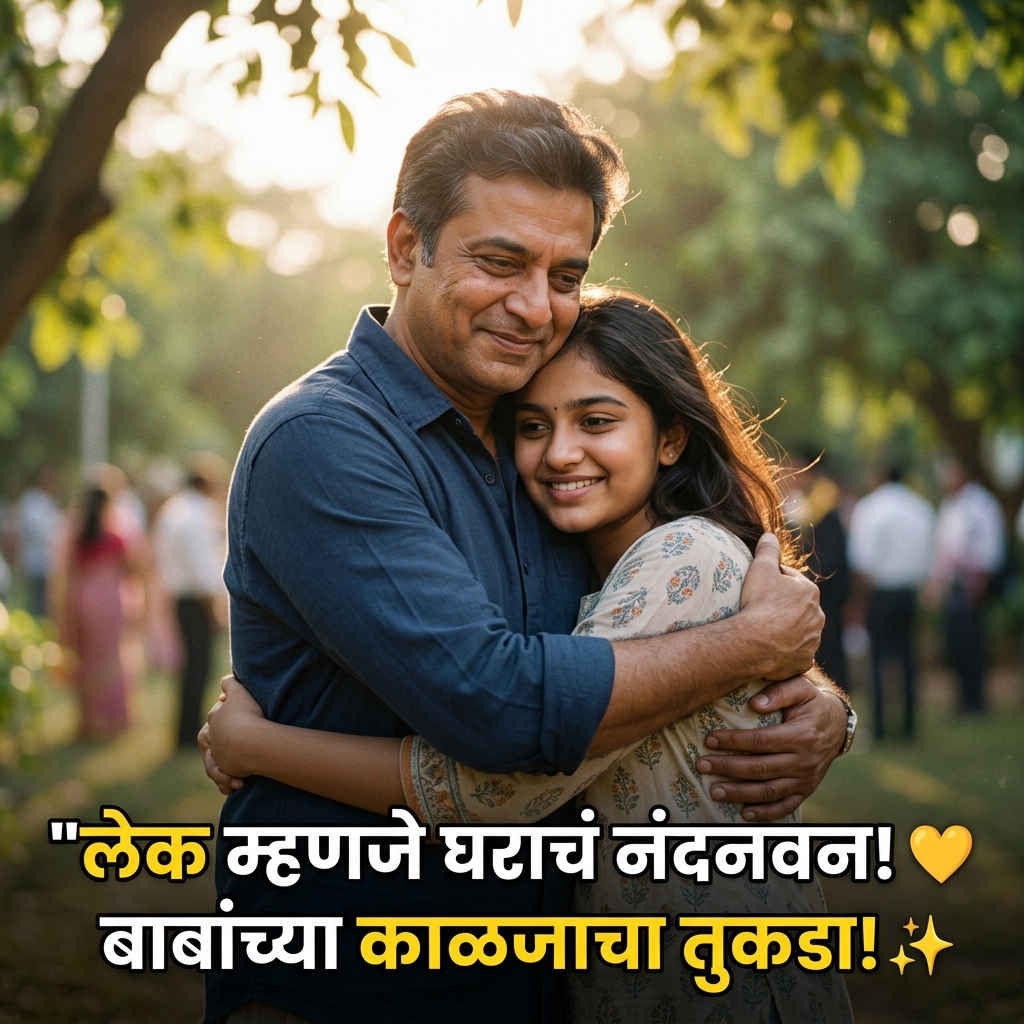 Mulgi Quotes in Marathi
