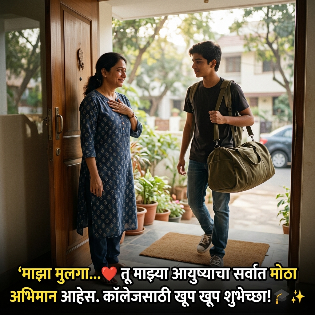 My Son Quotes in Marathi