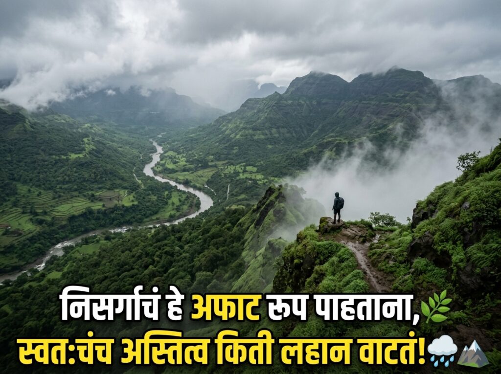 Nature Quotes in Marathi