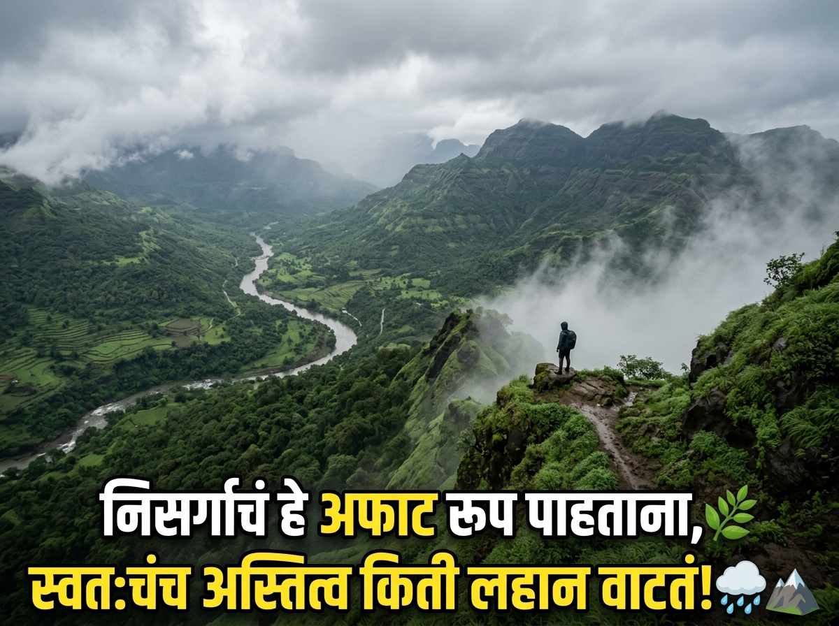 Nature Quotes in Marathi