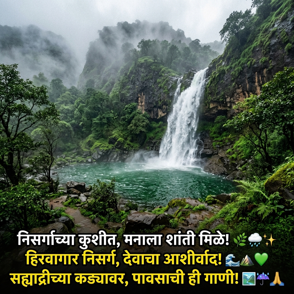 Nature Quotes in Marathi