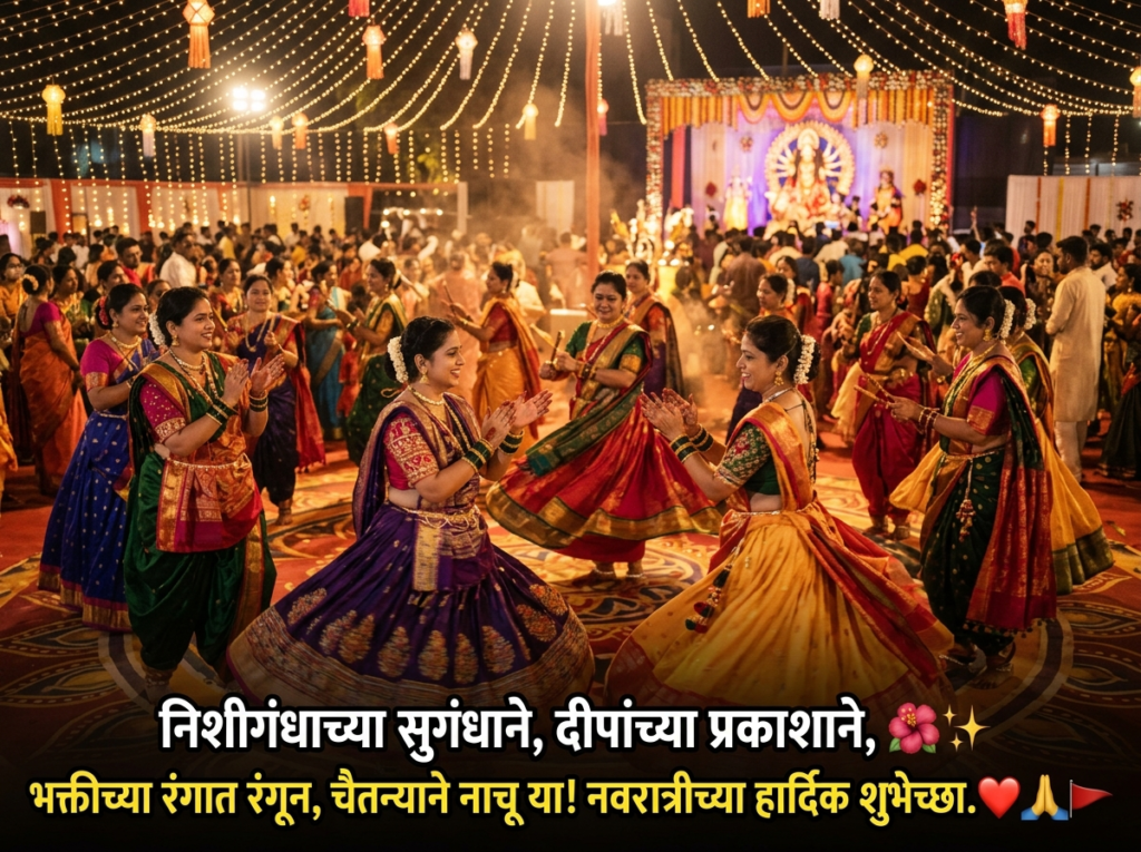 Navratri Quotes in Marathi