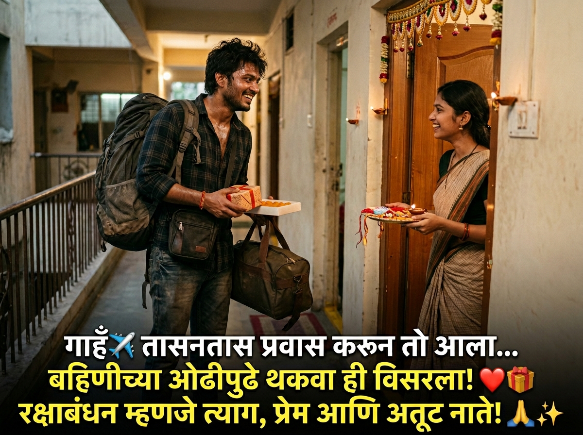 Raksha Bandhan Quotes in Marathi