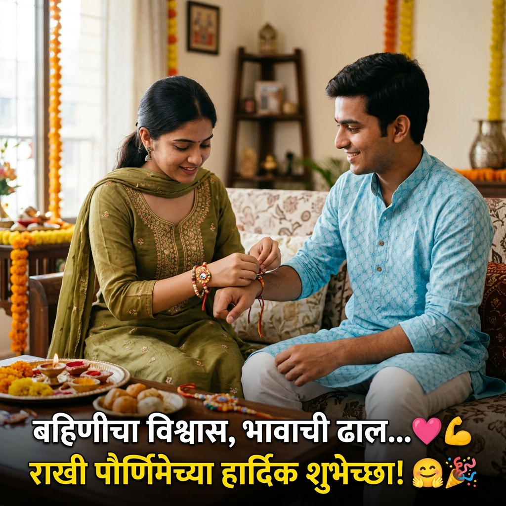 Raksha Bandhan Quotes in Marathi 