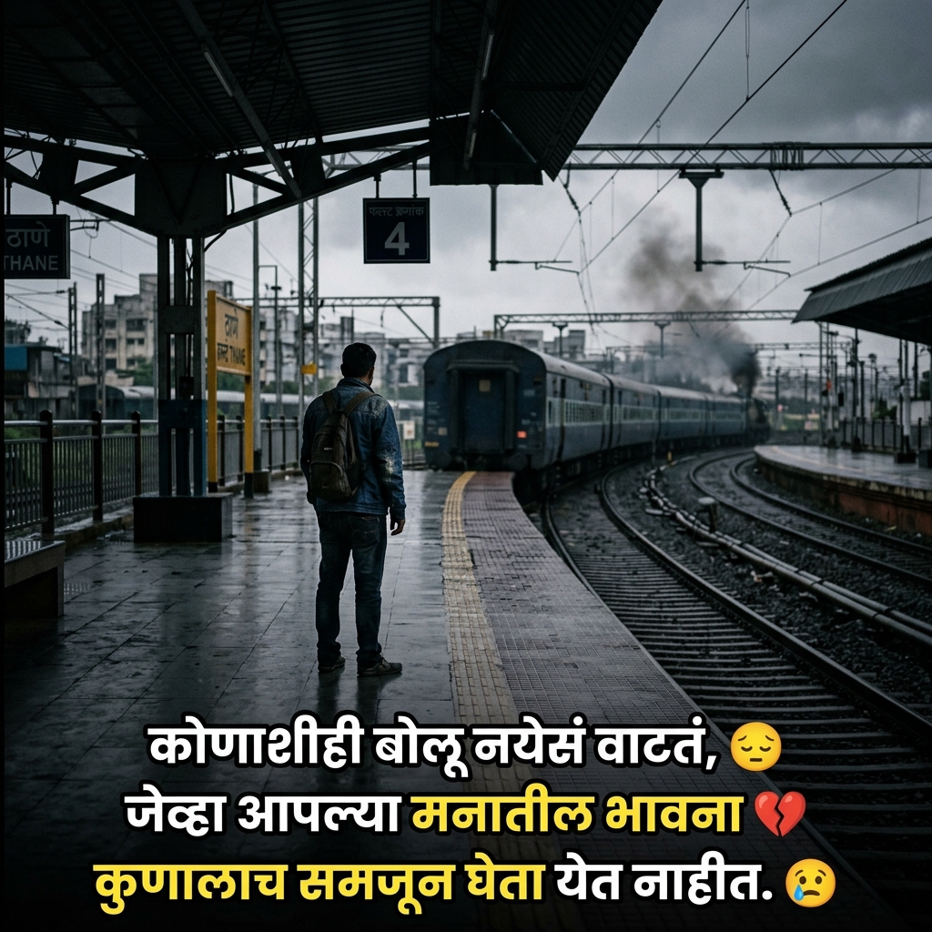 Sad Quotes in Marathi