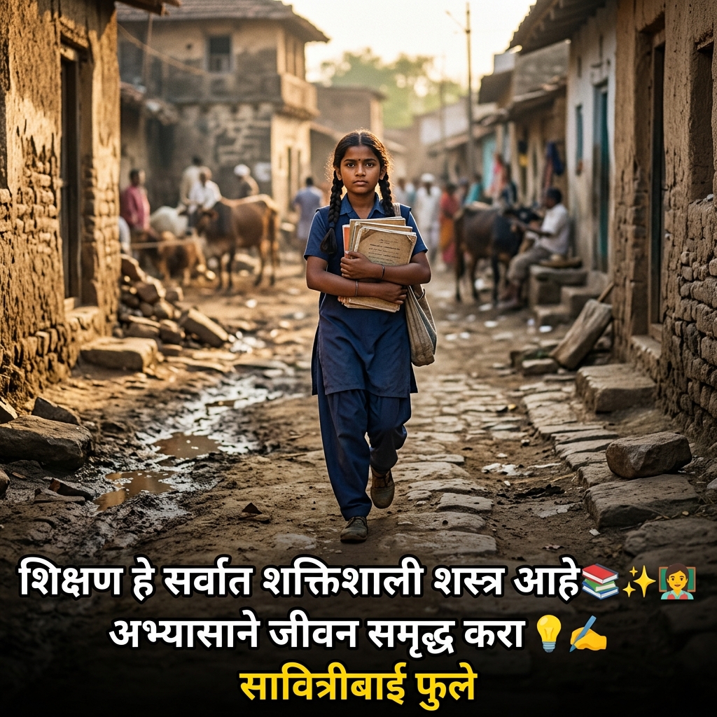 Savitribai Phule Quotes in Marathi 