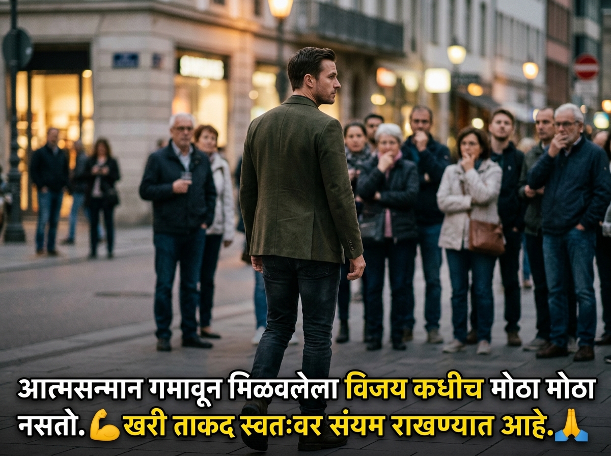 Self Respect Quotes in Marathi
