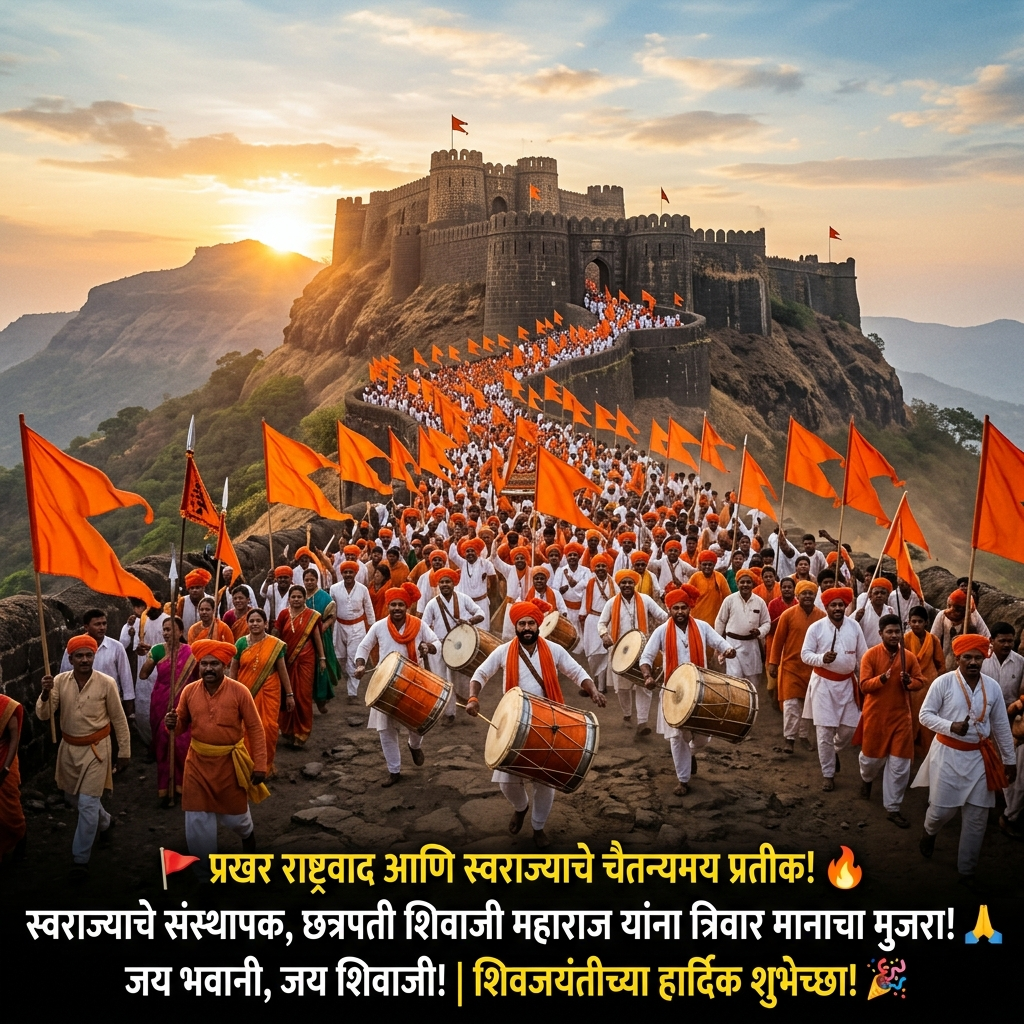 Shiv Jayanti Quotes in Marathi