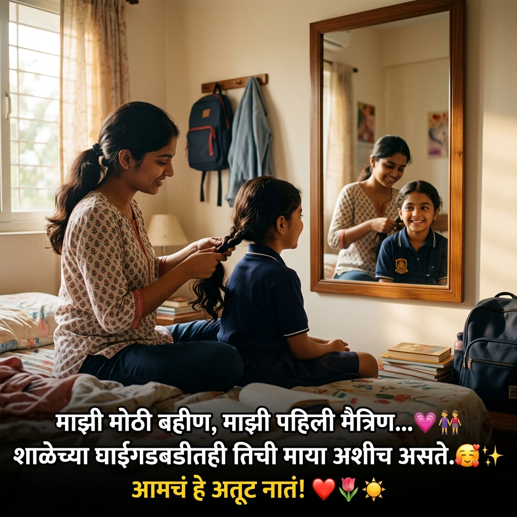 Sister Love Quotes in Marathi