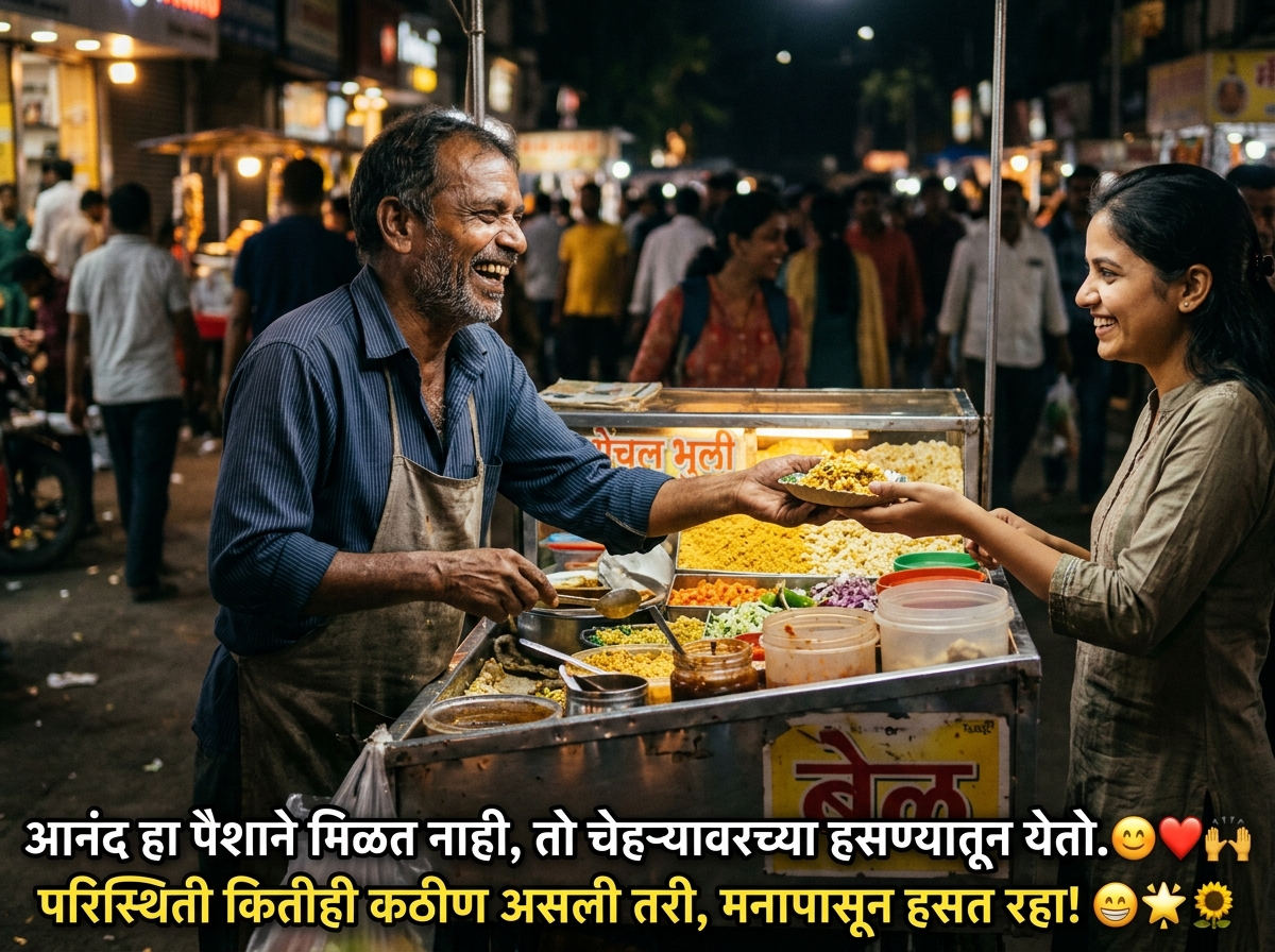Smile Quotes in Marathi