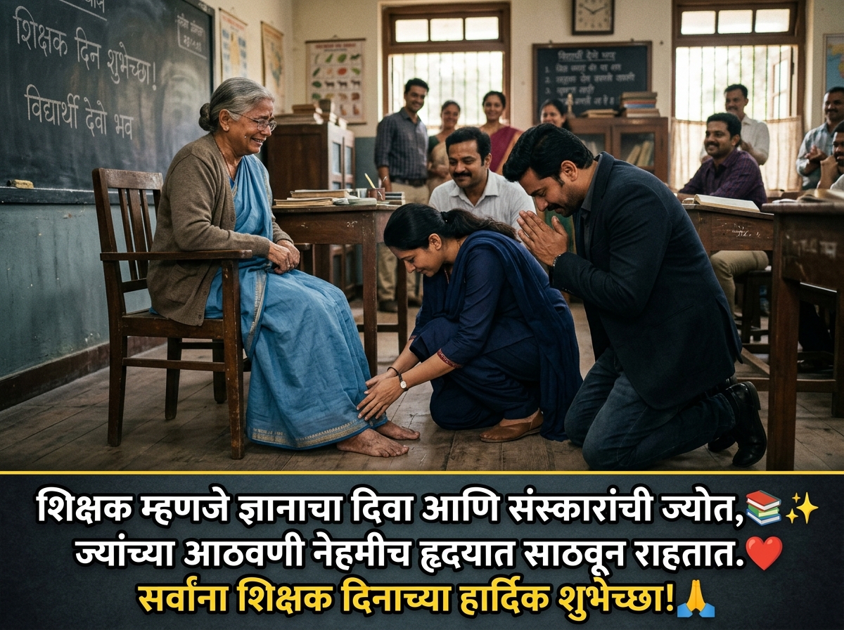 Teachers Day Quotes in Marathi