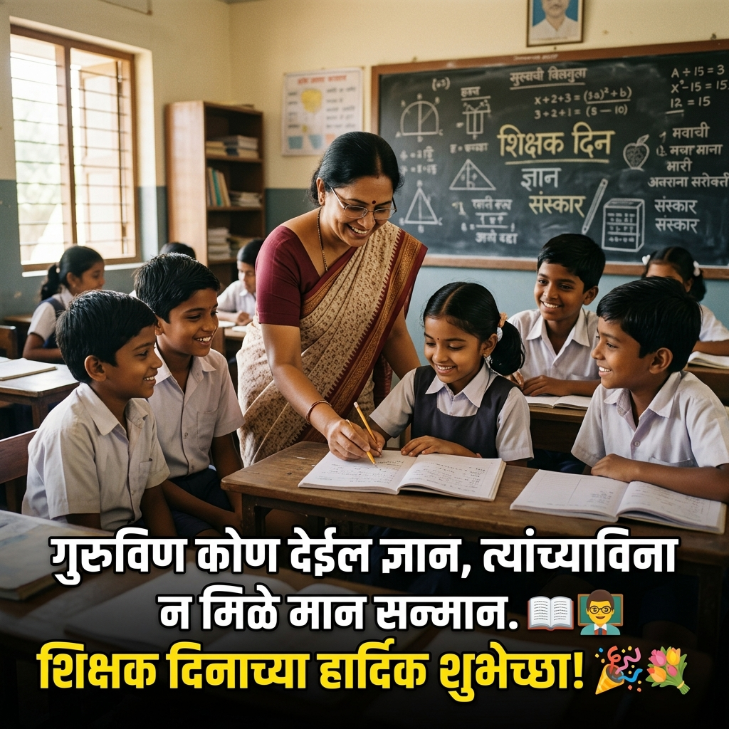 Teachers Day Quotes in Marathi