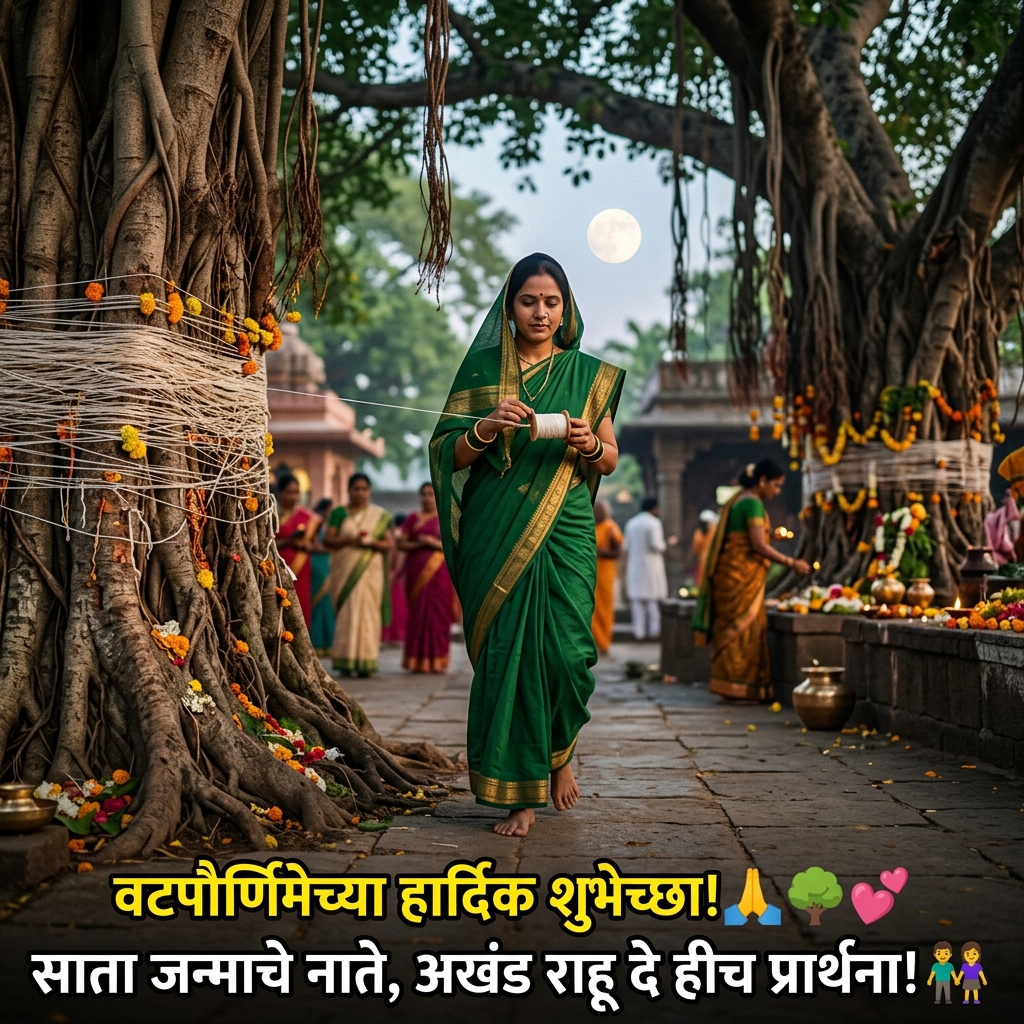Vat Purnima Quotes in Marathi