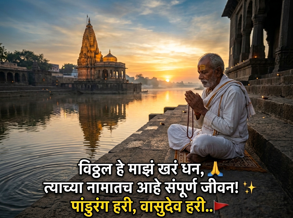 Vitthal Rukmini Quotes in Marathi
