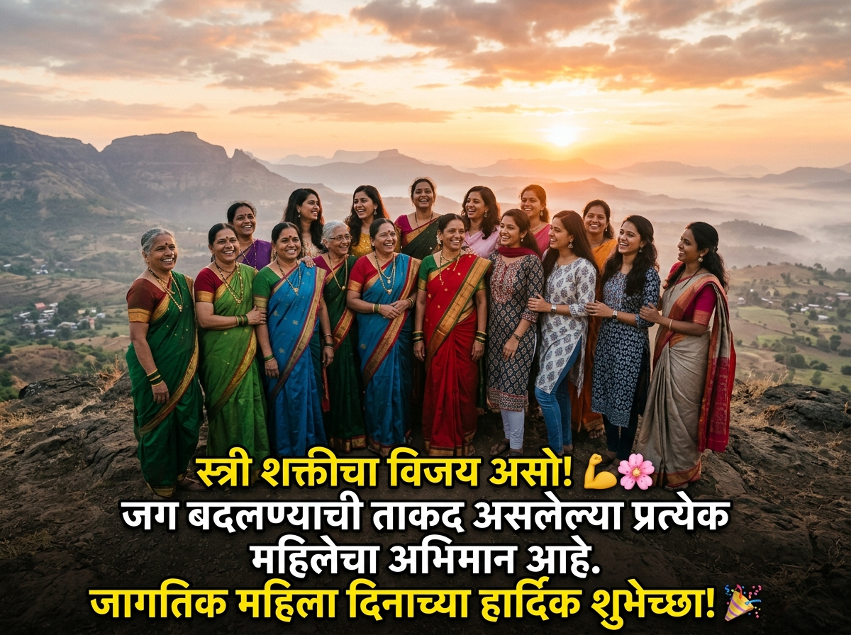 Women's Day Quotes in Marathi