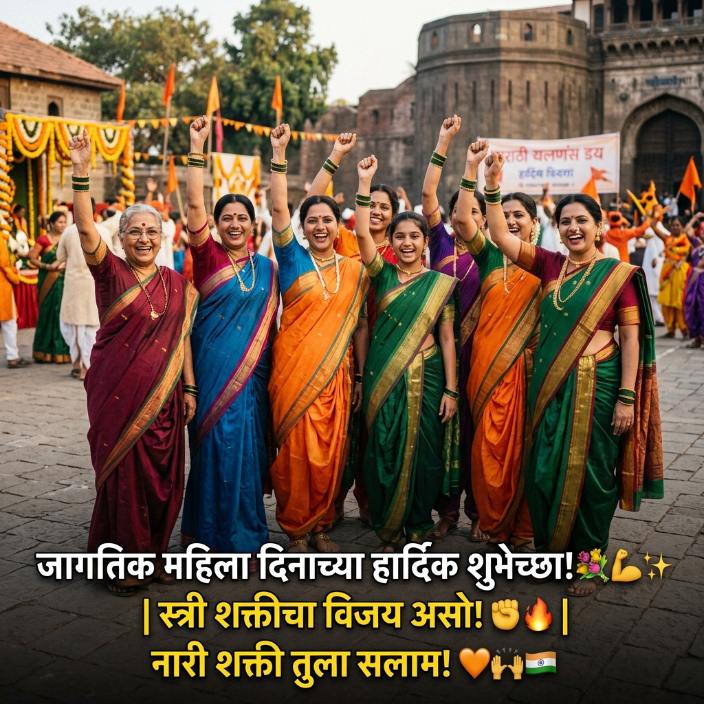 Women's Day Quotes in Marathi