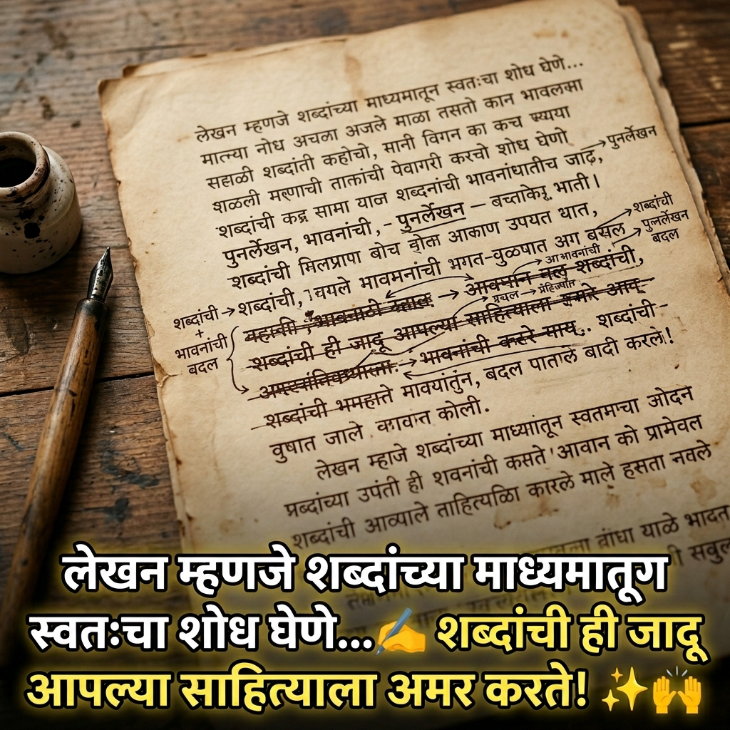 Marathi Writers Quotes